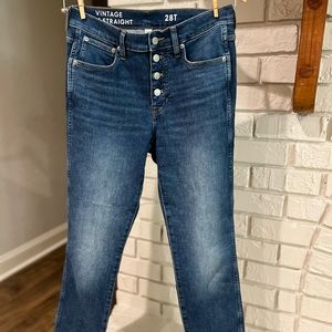 NWT JCrew Vintage Slim Straight Denim
